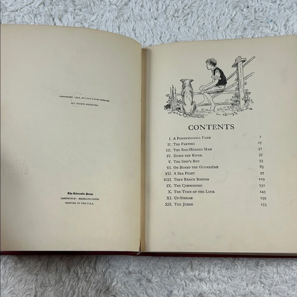 The American Twins of 1812 by Lucy Fitch Perkins 1925 Vintage fair‎
